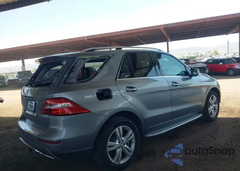 2012 Mercedes-Benz Ml 350 4Matic из США, поврежденный, VIN 4JGDA5HB5CA051389
